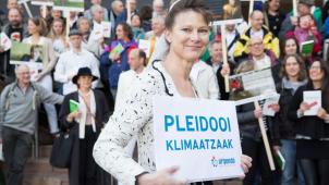 Marjan Minnesma, la directrice d’Urgenda, la Fondation qui a lancé une action en justice contre l’Etat néerlandais.