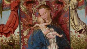 «
La Vierge à la fontaine
», 1439, huile sur panneau.