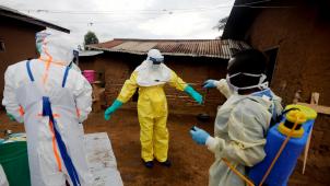 Mesures de protection dans la lutte contre l’épidémie d’Ebola à Beni, dans l’Est de la RDC
: c’est dans les zones où la violence est la plus forte que l’épidémie est le plus meurtrière.