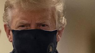 « Je n’ai jamais été contre les masques, mais je suis convaincu que cela dépend du moment  et de l’endroit », a déclaré Donald Trump.