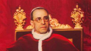 Le pape Pie XII, né Eugenio Pacelli.