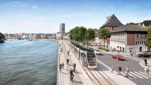 Parmi les (nombreux) gros projets qui vont profondément transformer le visage de Liège, le tram.