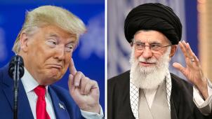Toutv au long de son mandat, Donald Trump a eu le régime iranien - ici, le Guide suprême, l’ayatollah Ali Khamenei - en ligne de mire.