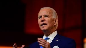US-PRESIDENT-ELECT-BIDEN-DELIVERS-THANKSGIVING-ADDRESS-IN-WILMIN