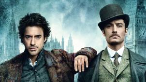 Holmes et Watson, incarnés par les séduisants Robert Downey Jr et Jude Law.