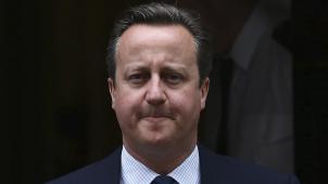 L’ex-Premier ministre britannique David Cameron, l’homme par qui tout est arrivé.