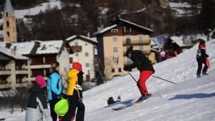 Bormio, une station de ski des Alpes italiennes, ce 14 février: diverses tendances se dessinent pour tenter de définir l’avenir d’un secteur parmi les plus touchés par la pandémie.