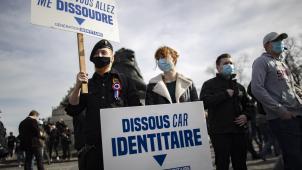 FRANCE PARIS GENERATION IDENTITAIRE PROTEST