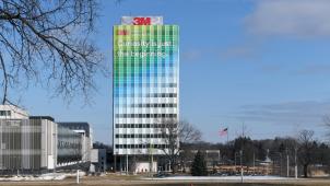 Le siège de la société 3M à Maplewood dans le Minnesota. La où elle vend son logiciel la mutinationale dispose d’une formidable porte d’entrée pour proposer d’autres services payants à ses clients. © Reuters.