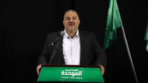 «Je ne veux faire partie d’aucun bloc, de droite ou de gauche. Il est temps de créer une nouvelle réalité», martèle Mansour Abbas.