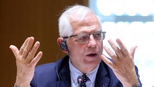 «Le risque d’une nouvelle escalade est évident», a déploré lundi Josep Borrell lors de la réunion des ministres européens des Affaires étrangères par visioconférence.