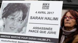 Manifestation en mémoire de Sarah Halimi à Paris en 2020.