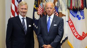 Le 28 juin 2011, lors d’une mission économique, le prince Philippe était reçu par le vice-président Joe Biden à la Maison Blanche.