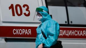 Pour le second jour consécutif, il y a eu un nouveau record de cas de contaminations au covid-19, à Moscou, ce 19 juin 2021.