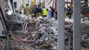 Cinq morts et neuf blessés dans l’effondrement de l’école en construction, vendredi à Anvers.