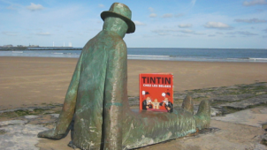Tintin chez Folon.