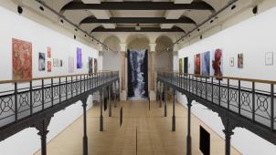 L’espace du Museum est transformé en installation géante par les deux artistes.