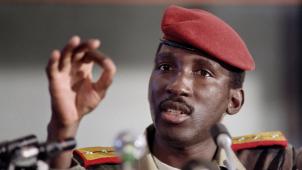 Thomas Sankara en 1986.