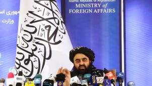 Amir Khan Muttaqi, ministre taliban par intérim des Affaires étrangères.