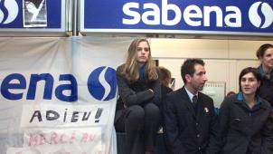 Le 7 novembre 2001, la Sabena est déclarée en faillite.