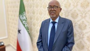 Abdirahman Saylaci, vice-président du Somaliland depuis 2011.