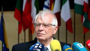 Le chef de la diplomatie européenne Josep Borrell est à l
