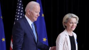 Le président des Etats-Unis Joe Biden et la présidente de la Commission européenne Ursula von der Leyen ont annoncé la mise en place d’une «task force» commune en matière énergétique.