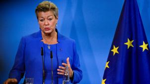 La commissaire européenne à la Migration Ylva Johansson se réjouit du peu de cas avérés de trafic d’Ukrainiens. Mais elle reste vigilante à la question.