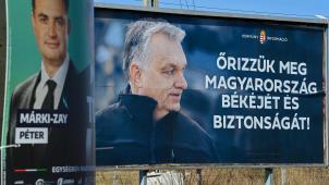 «Sauvez la paix et la sécurité de la Hongrie!». Viktor Orban joue sur certaines cordes, toujours les mêmes, pour rester au pouvoir.