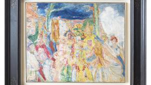 Pour 150 euros, vous pouvez devenir co-propriétaire d’une part virtuelle du «Carnaval de Binche», toile de 1924 de James Ensor.