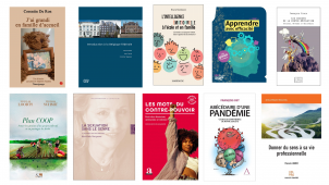 Quelques-uns des titres parus ou à paraître de l’édition belge de sciences humaines.