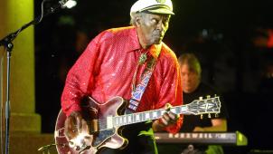 Chuck Berry, en concert à Saint-Louis en 2010. Il avait 83 ans!