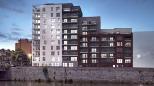 Bavière est l’un des gros projets qui occupent la ville de Liège aujourd’hui. We Invest commercialise les logements, avec Thomas & Piron.
