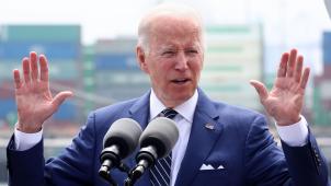 US-PRESIDENT-BIDEN-DELIVERS-REMARKS-ON-THE-BATTLESHIP-IOWA-IN-LO