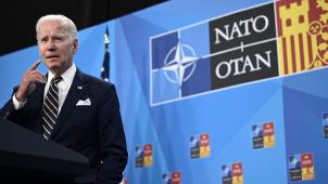 Joe Biden a salué mercredi une «otanisation de l’Europe». Et, jeudi, une «otanisation» de la Finlande.