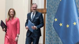 La présidente du Parlement européen, Roberta Metsola, s’est déjà rendue à Prague pour discuter des priorités de la présidence tournante avec le Premier ministre tchèque, Petr Fiala.
