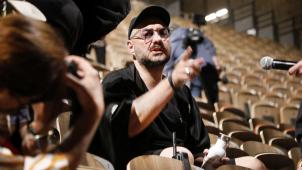 Kirill Serebrenikov lors des répétitions du «Moine noir» à Avignon.