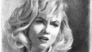 Un dessin extrait du «Ravissement de Marilyn Monroe».