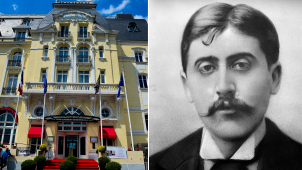 Marcel Proust est intrinsèquement lié au Grand Hôtel, et vice versa.