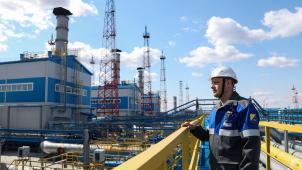 Le champ pétrolier et gazier Chayanda de Gazprom, dans la république de Sakha, en Russie. Le refus d’un certain nombre de (grands) pays émergents de participer aux sanctions occidentales limite leur efficacité.