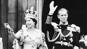 La reine Elizabeth II et le prince Philippe en 1953, le jour du couronnement d’Elizabeth II.