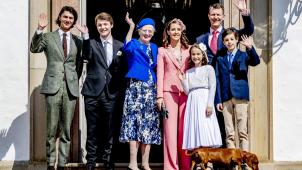 La reine Margrethe vient de retirer aux enfants du prince Joachim et de la princesse Marie leur titre royal. Nikolai, Felix, Athena et Henrik (de g. à d.) ne disent pas merci à Granny Margrethe !