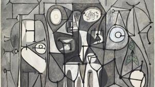 Pablo Picasso, «La cuisine», Paris novembre 1948, huile sur toile, 175 x 252 cm, Musée national Picasso-Paris.