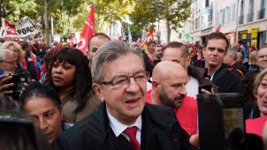 Si l’idée de cette marche revient à Jean-Luc Mélenchon, ici à Marseille le 29 septembre, le troisième homme de la présidentielle, privé de tout mandat politique, n’a plus la baraka.