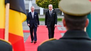 Le roi Philippe a assuré le président lituanien de la solidarité de la Belgique.