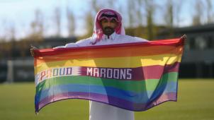 Comme un pied de nez au Qatar, Nasser Mohammed a lancé un fan club gay pour l’équipe nationale qatarie.