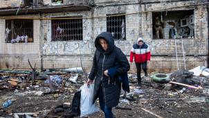 Un accord pour éviter que la liste des villes martyrisées par des bombardements – ici Kiev – ne continue à s’allonger.
