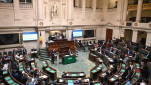 Ce jeudi, après accord au sein de la majorité, la présidente Eliane Tillieux déposera un texte visant à réduire la dotation fédérale aux partis.