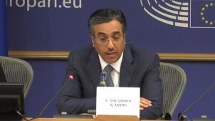 Le ministre qatari du Travail, Ali ben Samikh Al-Marri, s’est rendu à plusieurs reprises à Bruxelles cette dernière année.