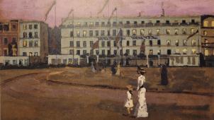 Walter Sickert, «L’Hôtel Royal, Dieppe», 1894, Sheffield Museums Trust.